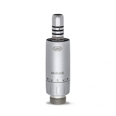W&H AM-25 A BC - пневматический микромотор для прямых и угловых наконечников, с внутренним спреем