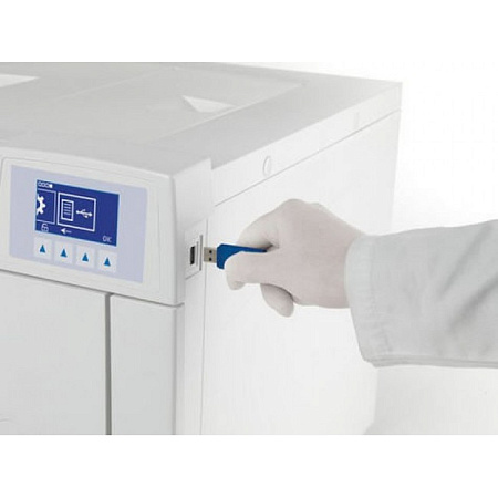 Stern Weber SW-17 PLUS - автоклав класса B с цветным сенсорным экраном, 17 л
